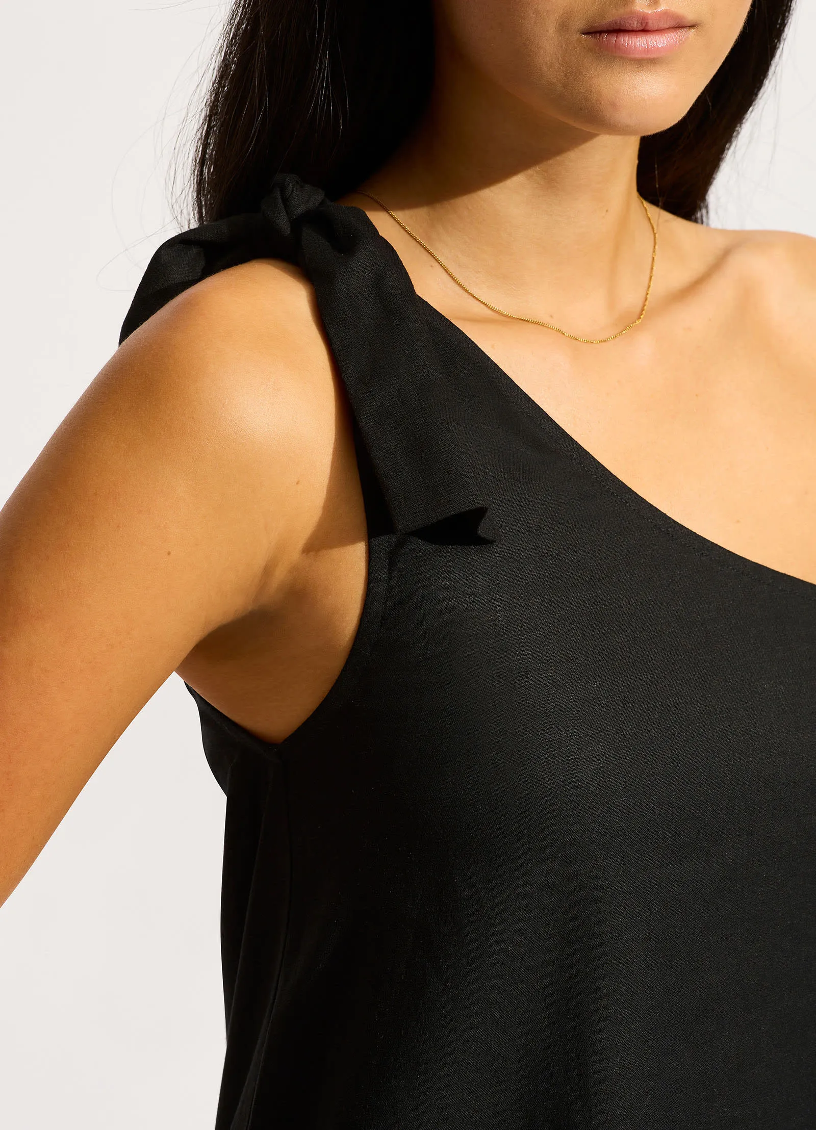 One Shoulder Mini Dress - Black sold by Seafolly product image thumbnail 4
