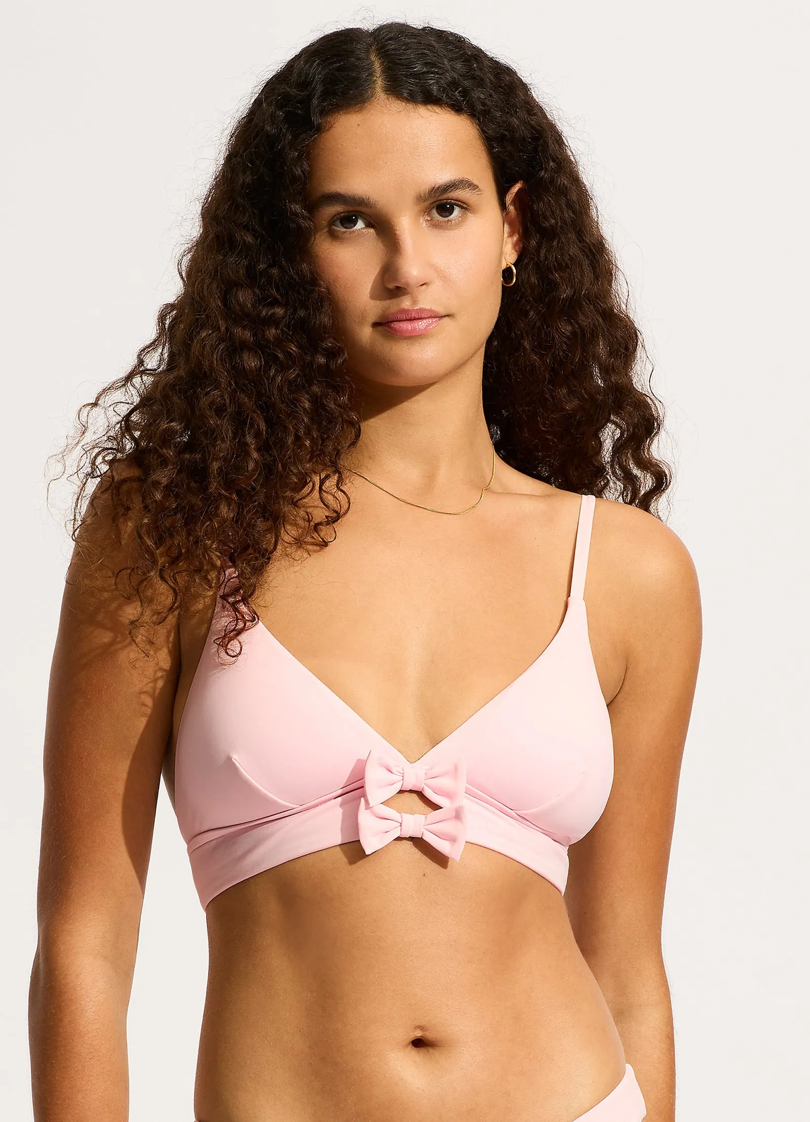 Beau Banded Triangle Bikini Top - Blossom sold by Seafolly product image thumbnail 2