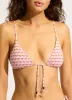 Mala Slide Triangle Bikini Top - Blossom sold by Seafolly