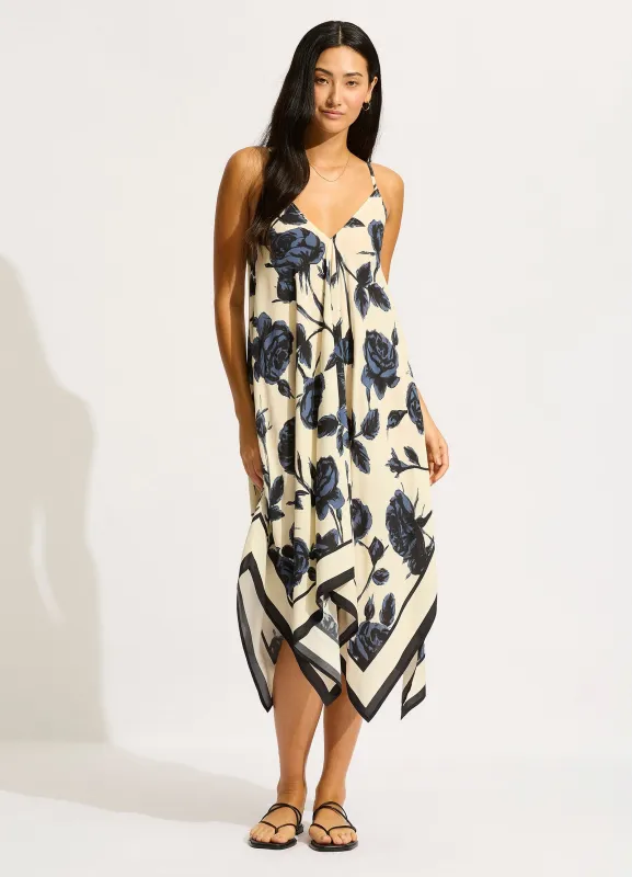 Rococo Scarf Dress - Black sold by Seafolly