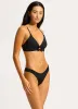 Beau Mini Hipster Bikini Bottom - Black sold by Seafolly