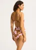 Rococo Ruched Bikini Bralette - Blossom sold by Seafolly