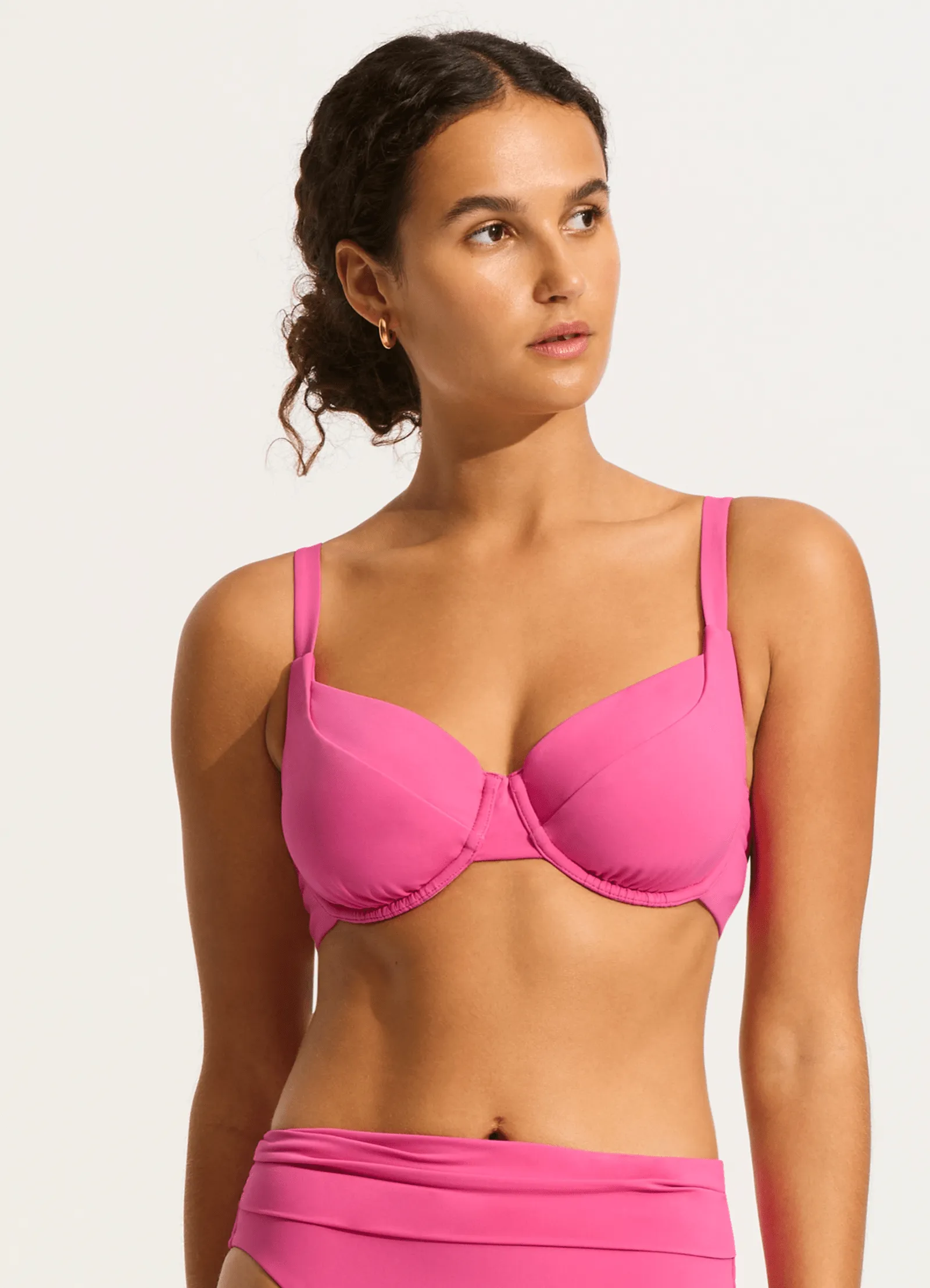 Seafolly Collective DD Cup Underwire Bikini Top - Hot Pink sold by Seafolly product image thumbnail 3