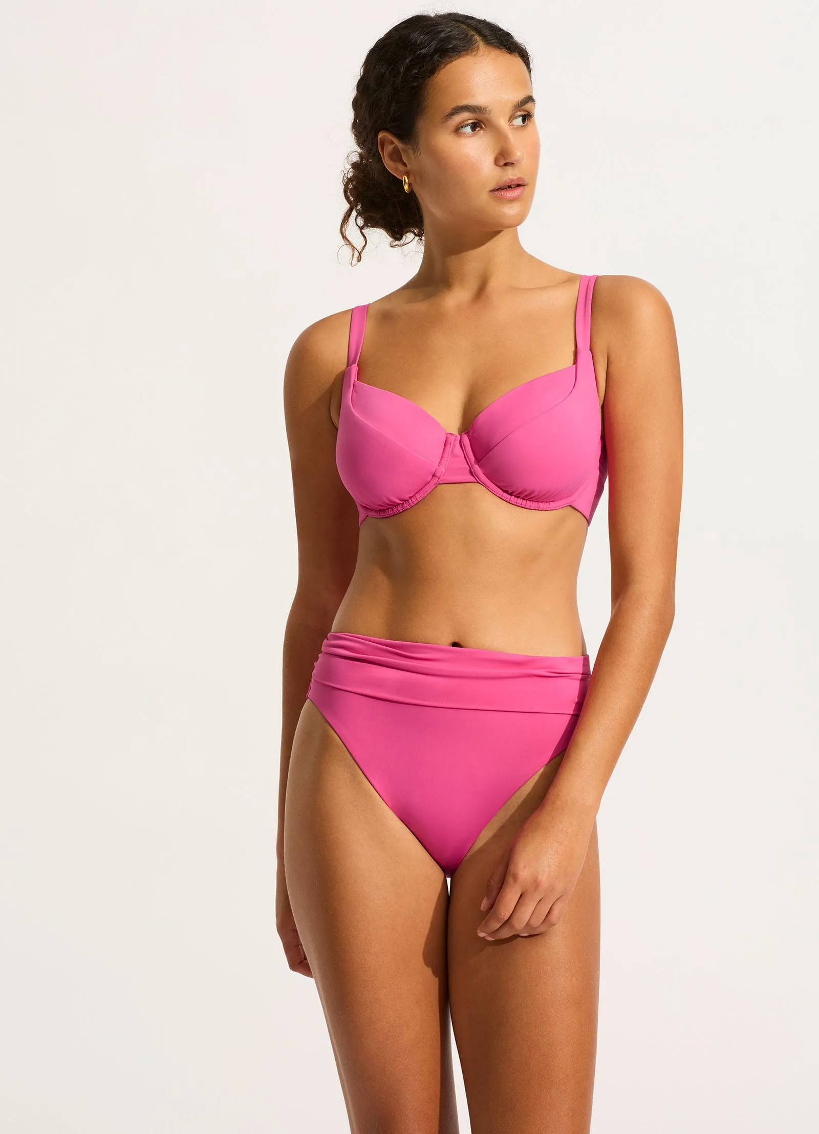 Seafolly Collective DD Cup Underwire Bikini Top - Hot Pink sold by Seafolly product image thumbnail 2