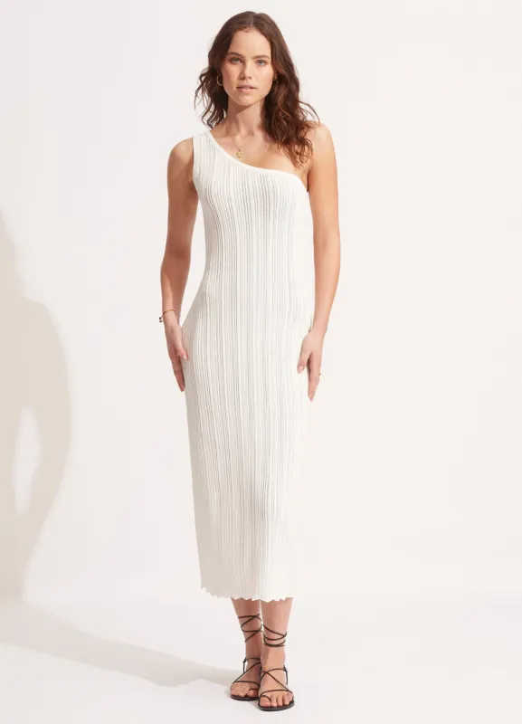 Crochet Knit Dress - White sold by Seafolly