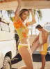 Gia Ric Rac Hipster Bikini Bottom - Citron sold by Seafolly