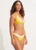Gia Ric Rac Hipster Bikini Bottom - Citron sold by Seafolly
