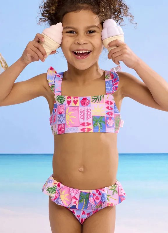 Rainbow Beach Frill Bikini - Rainbow Beach sold by Seafolly