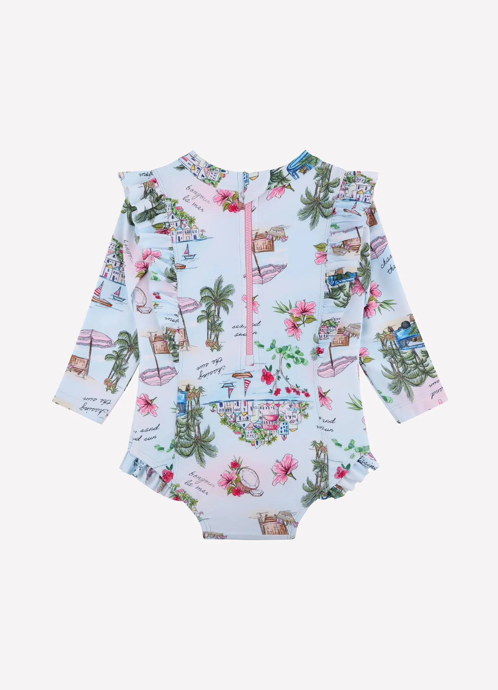 Secret Vacation Frill Sunsuit - Secret Vacay sold by Seafolly product image thumbnail 3