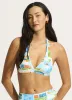 Sunset Multi Fit Triangle Bikini Top - Turquoise sold by Seafolly