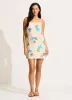 Sunset Bandeau Mini Dress - Ecru sold by Seafolly