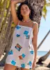 Sunset Bandeau Mini Dress - Ecru sold by Seafolly