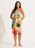 Sunset Sarong - Turquoise sold by Seafolly