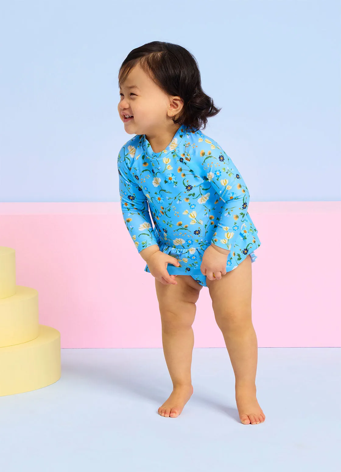 Daisy Chain Modern Romance Rashie Set sold by Seafolly