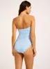 Mesh Effect DD Bandeau One Piece Swimsuit sold by Seafolly