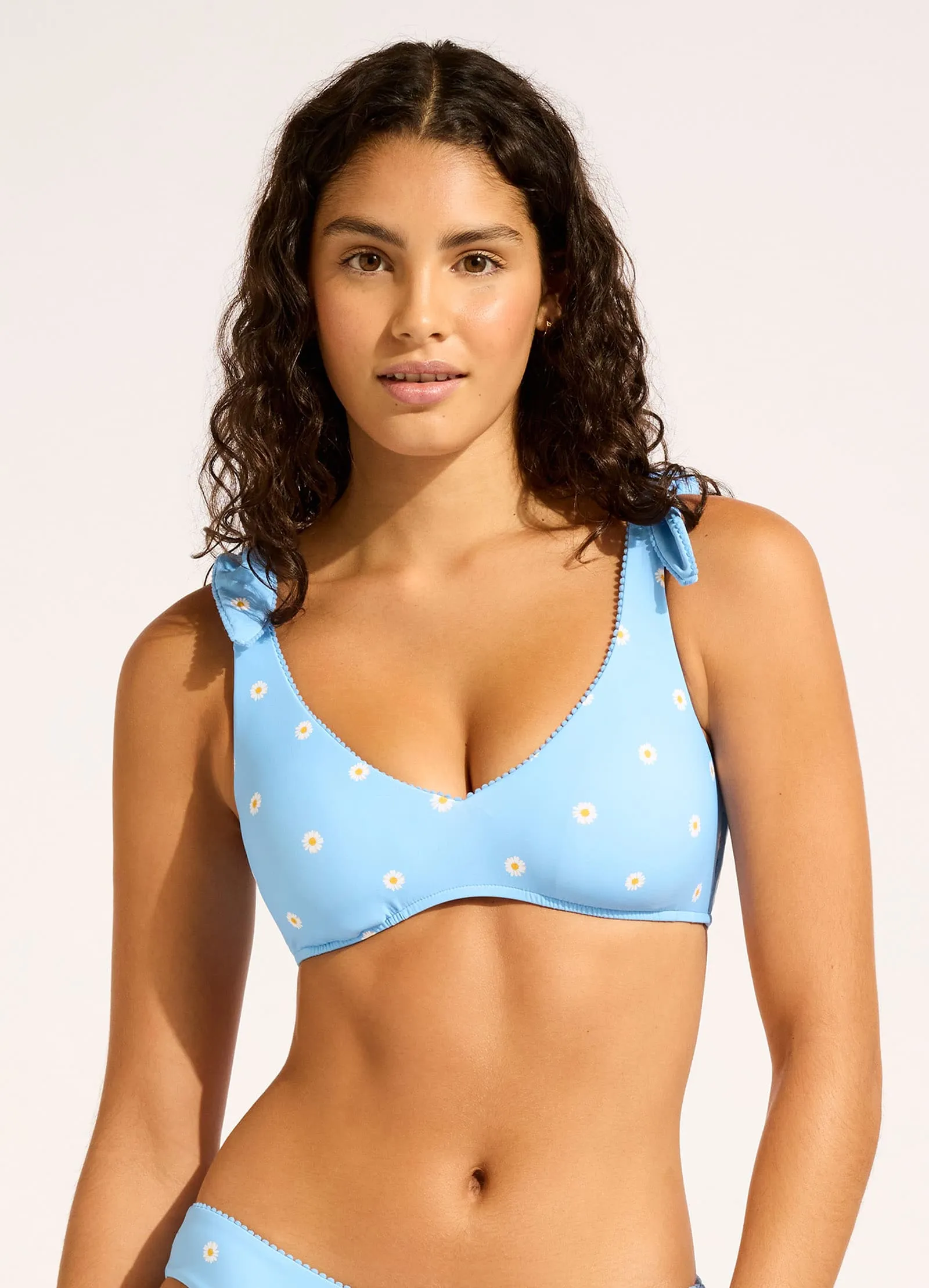 Daisy Chain Sweetheart Tank Bikini Top sold by Seafolly product image thumbnail 2