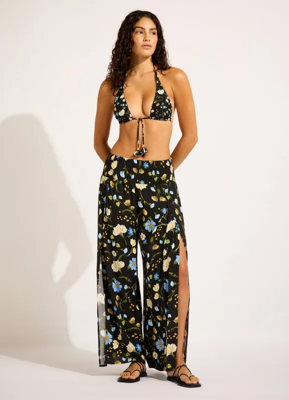 Modern Romance Shirred Waist Wrap Pant sold by Seafolly