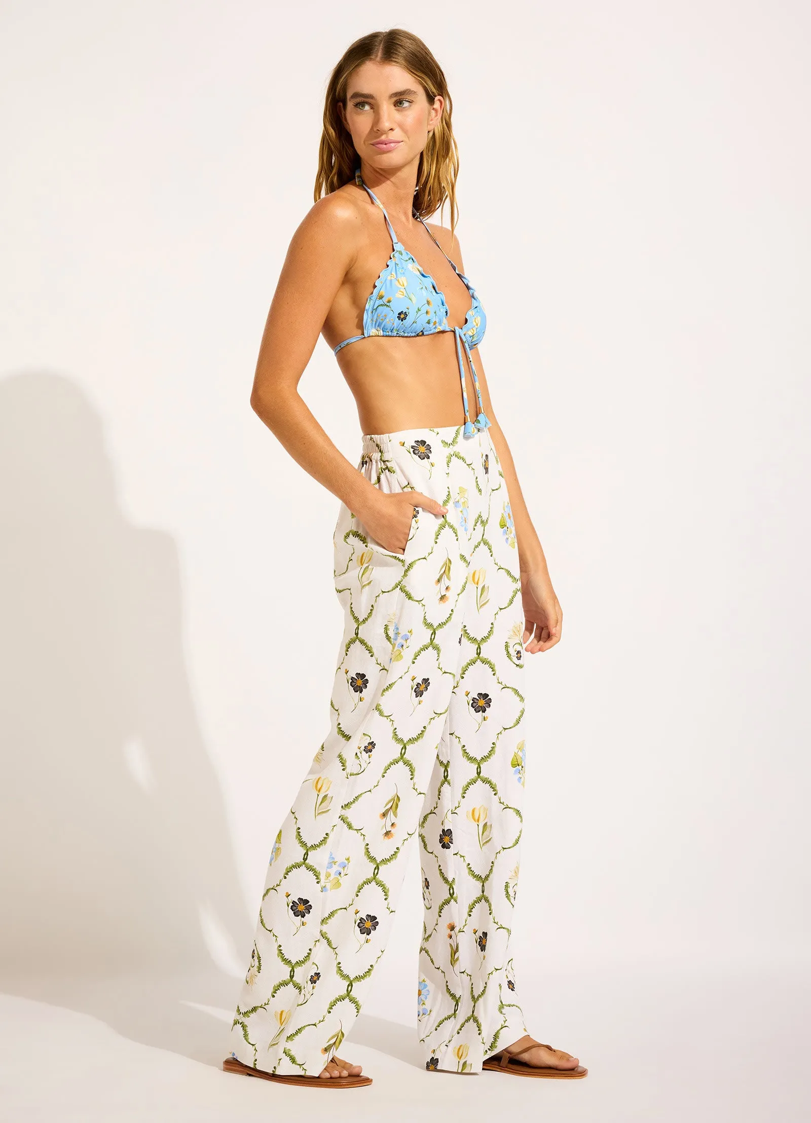 Modern Romance Tailored Wide Leg Pant sold by Seafolly product image thumbnail 3
