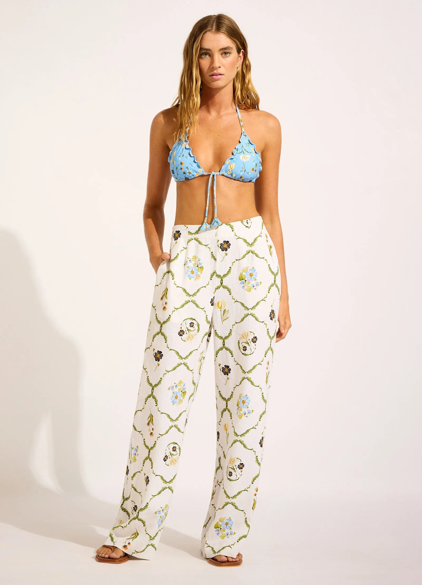 Modern Romance Tailored Wide Leg Pant sold by Seafolly