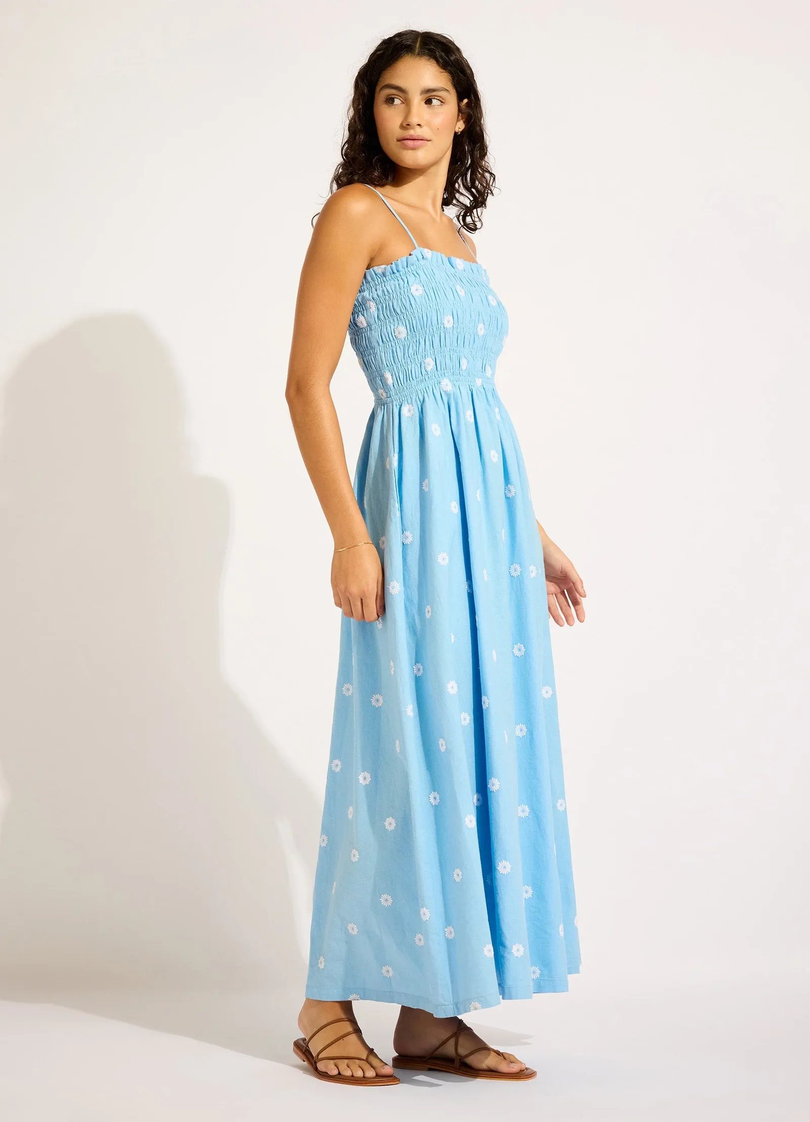 Daisy Chain Shirred Maxi Dress sold by Seafolly product image thumbnail 2