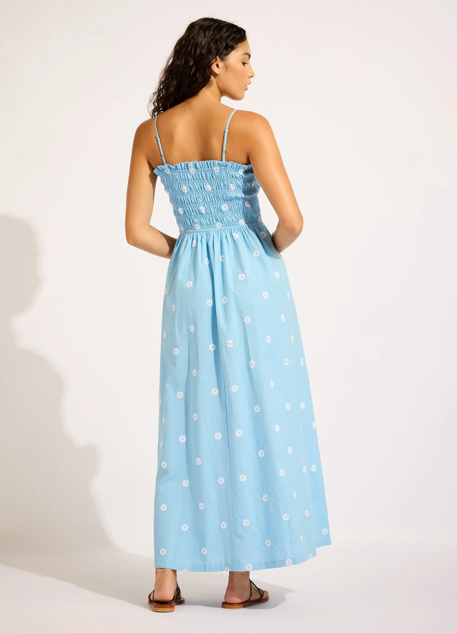 Daisy Chain Shirred Maxi Dress sold by Seafolly product image thumbnail 3