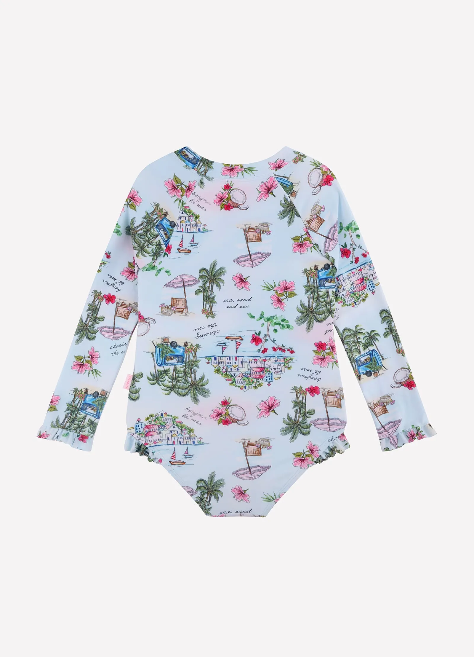 Secret Vacation Zip Front Swimsuit - Secret Vacay sold by Seafolly product image thumbnail 3