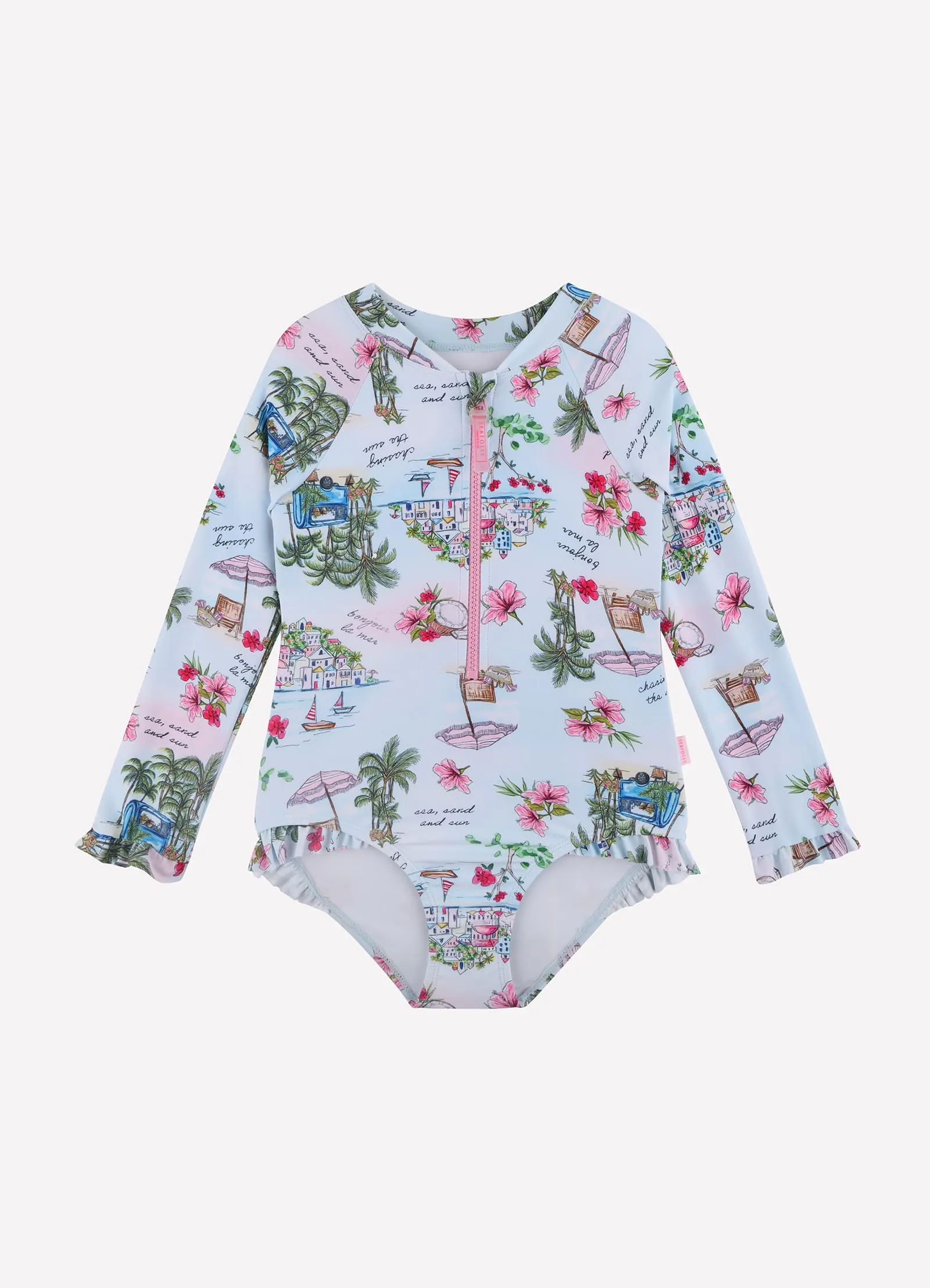 Secret Vacation Zip Front Swimsuit - Secret Vacay sold by Seafolly product image thumbnail 2