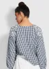 Ally Gingham Top - Blue sold by Seafolly