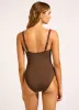 Seafolly Collective Ruched Underwire One Piece Swimsuit sold by Seafolly