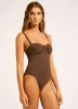 Seafolly Collective Ruched Underwire One Piece Swimsuit sold by Seafolly