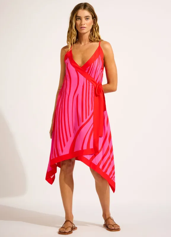 Coastline Scarf Wrap Dress sold by Seafolly