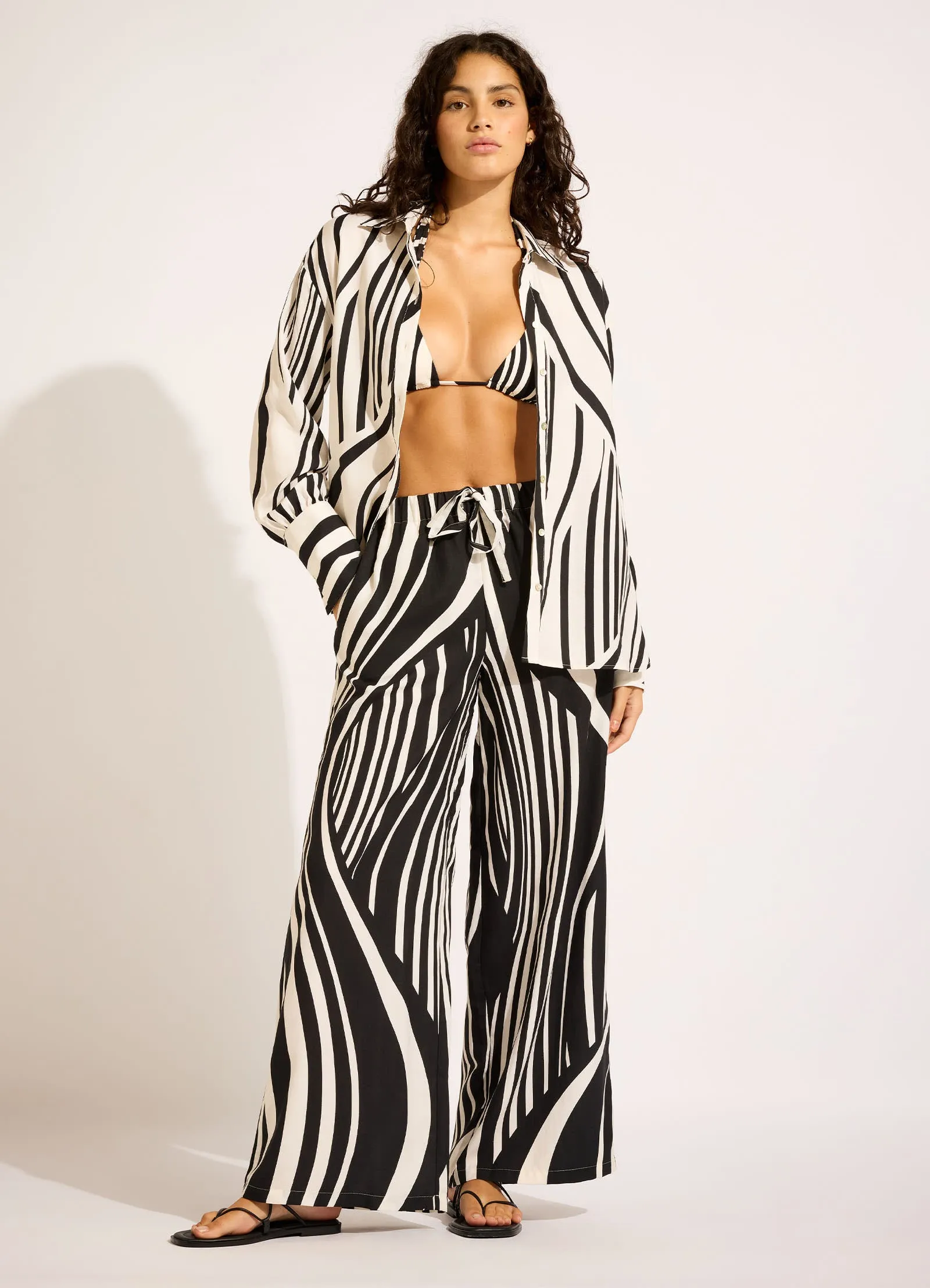 Coastline Button Up Top sold by Seafolly