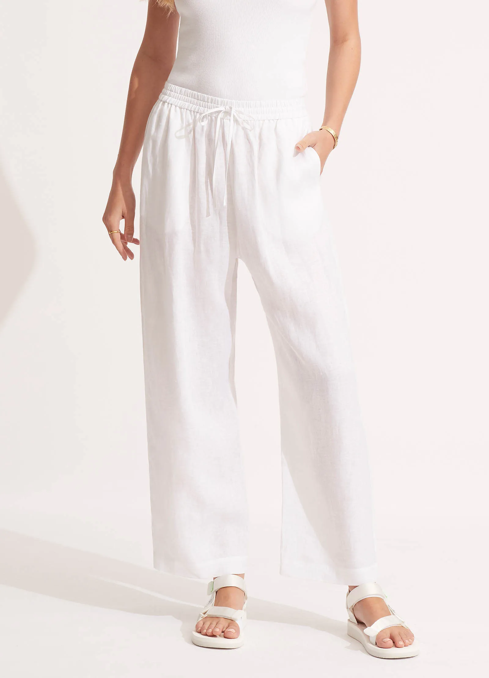 Linen Pant - White sold by Seafolly product image thumbnail 2