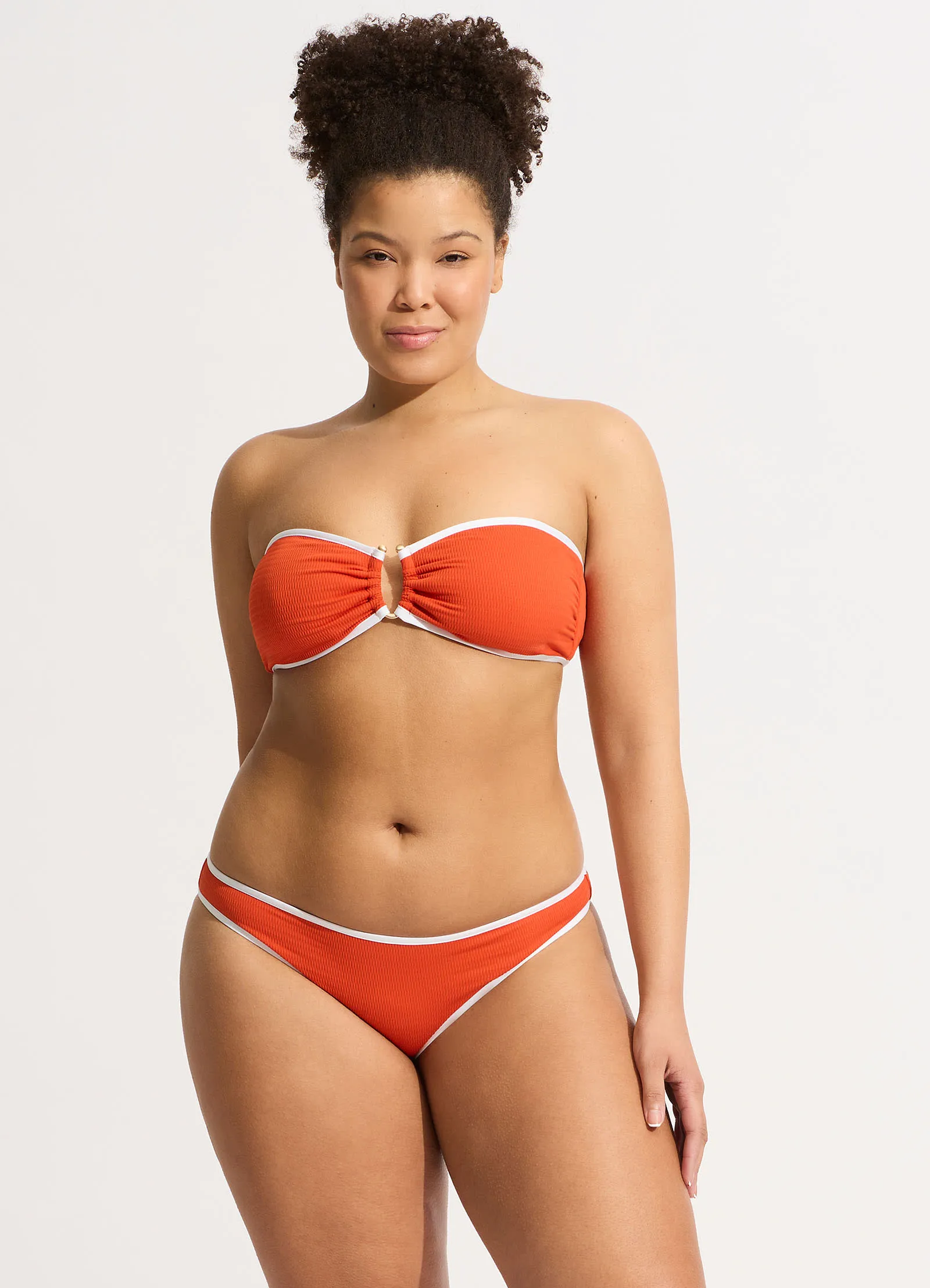 Beach Bound Hipster Bikini Bottom - Tamarillo sold by Seafolly