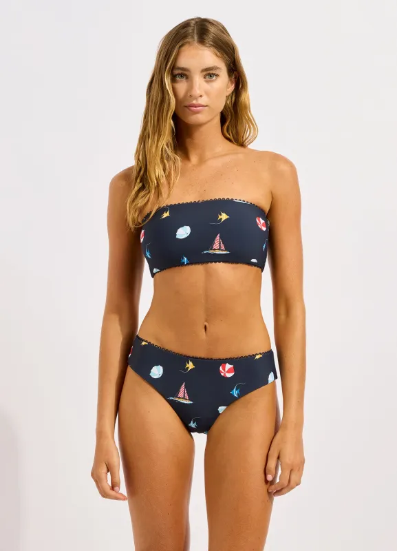Beachclub Bandeau Top Bikini Top sold by Seafolly