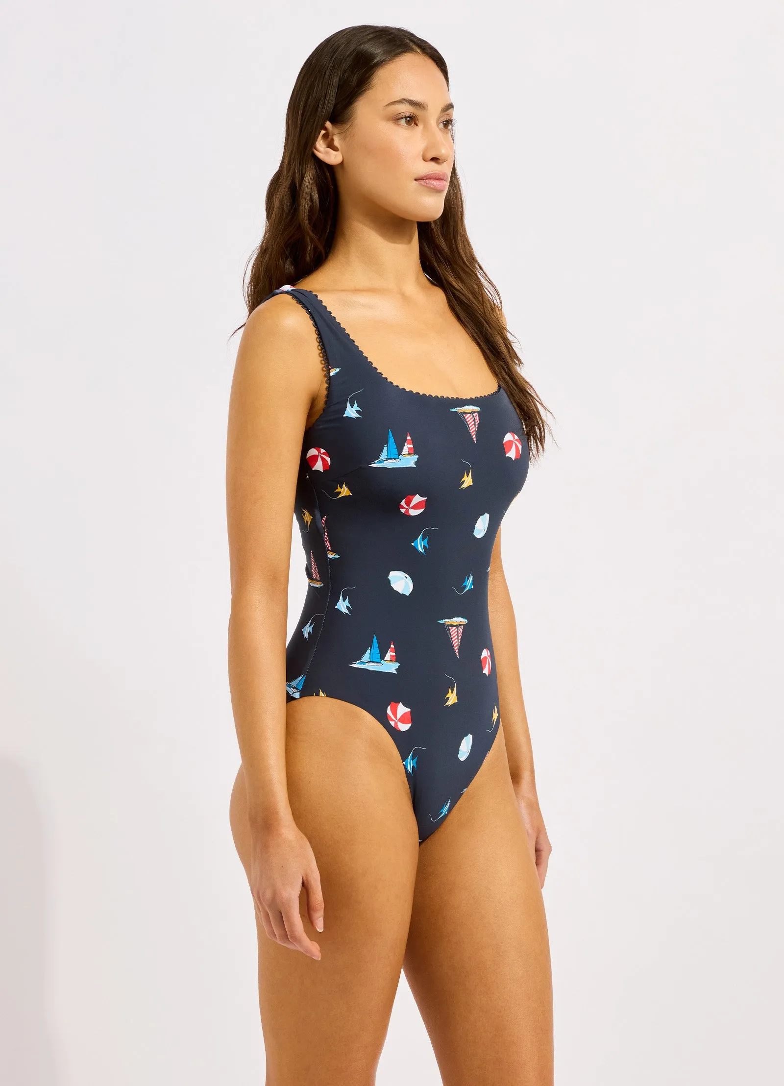 Beachclub DD One Piece Swimsuit sold by Seafolly product image thumbnail 2