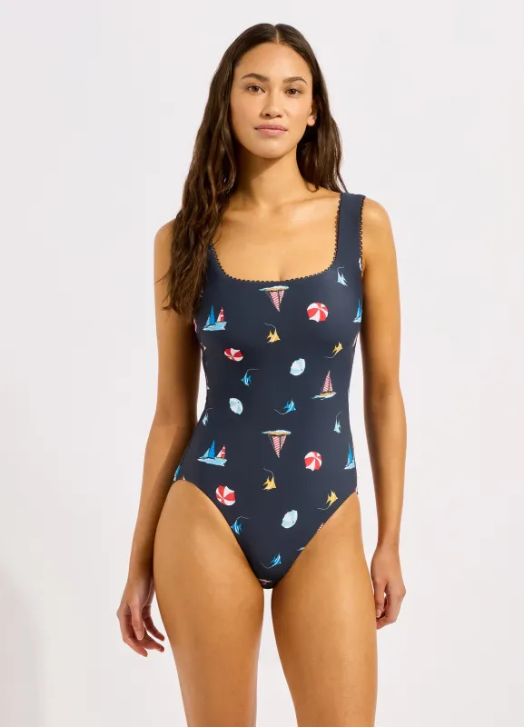 Beachclub DD One Piece Swimsuit sold by Seafolly
