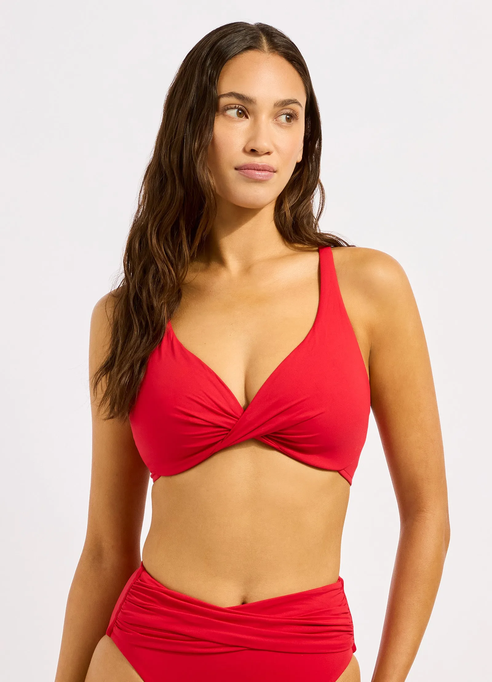 Seafolly Collective Wrap Front F Cup Bikini Top sold by Seafolly product image thumbnail 2