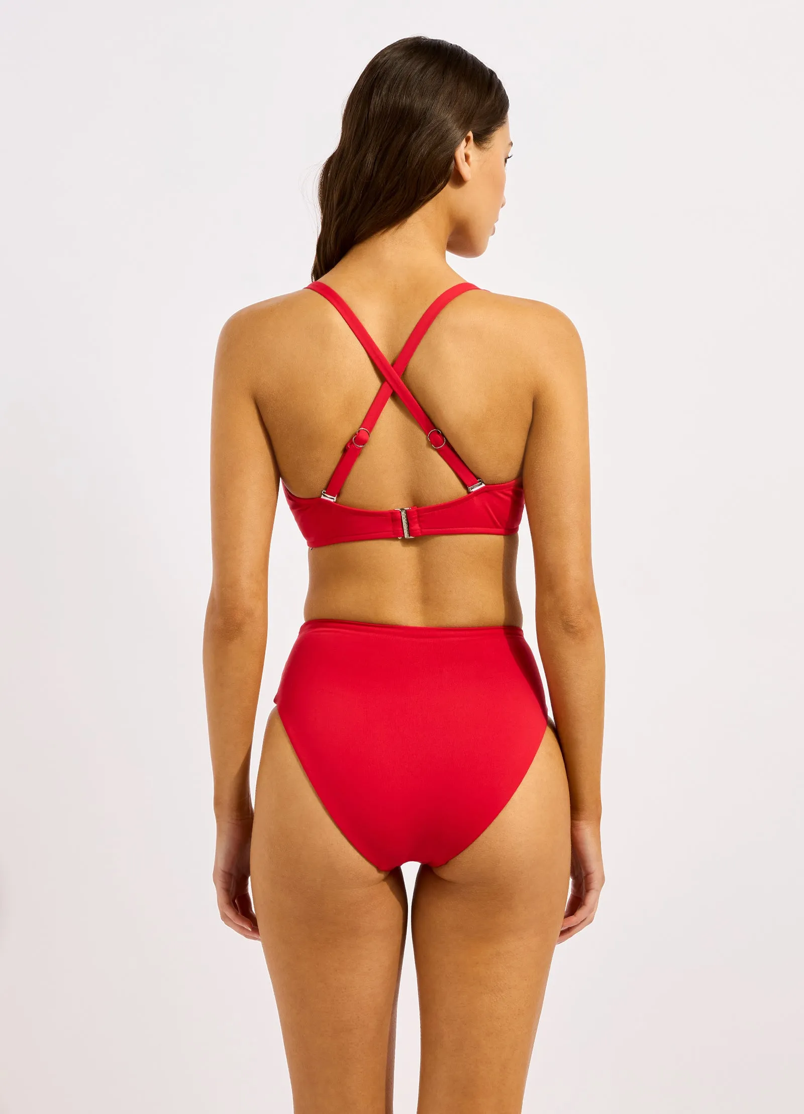 Seafolly Collective Wrap Front F Cup Bikini Top sold by Seafolly product image thumbnail 4