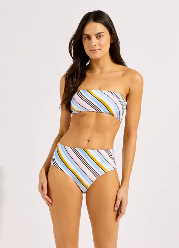 Kai High Waist Bikini Bottom sold by Seafolly