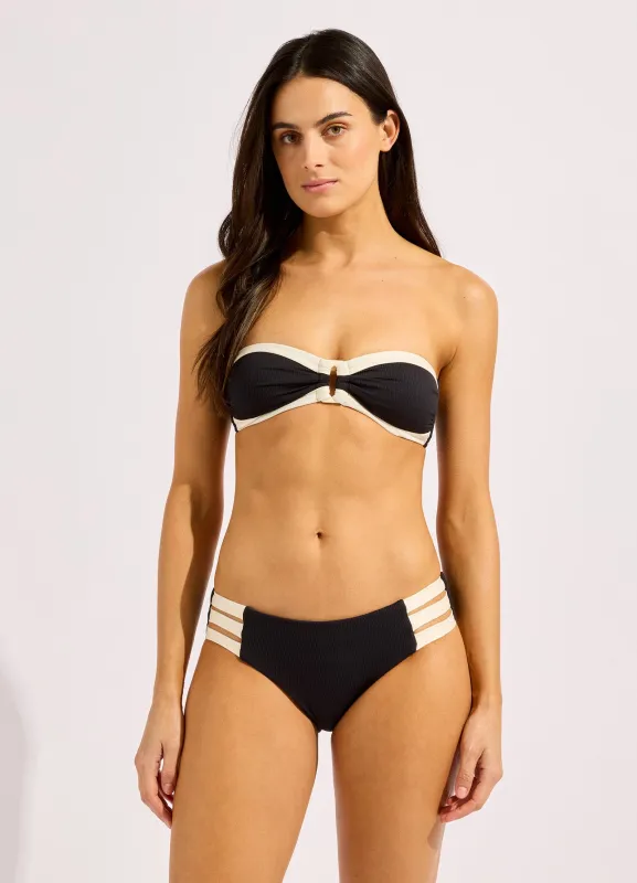 Bandwave Bandeau Bikini Top sold by Seafolly