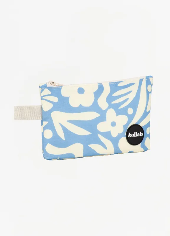 Kollab Butterblue Mini Pouch made by Seafolly