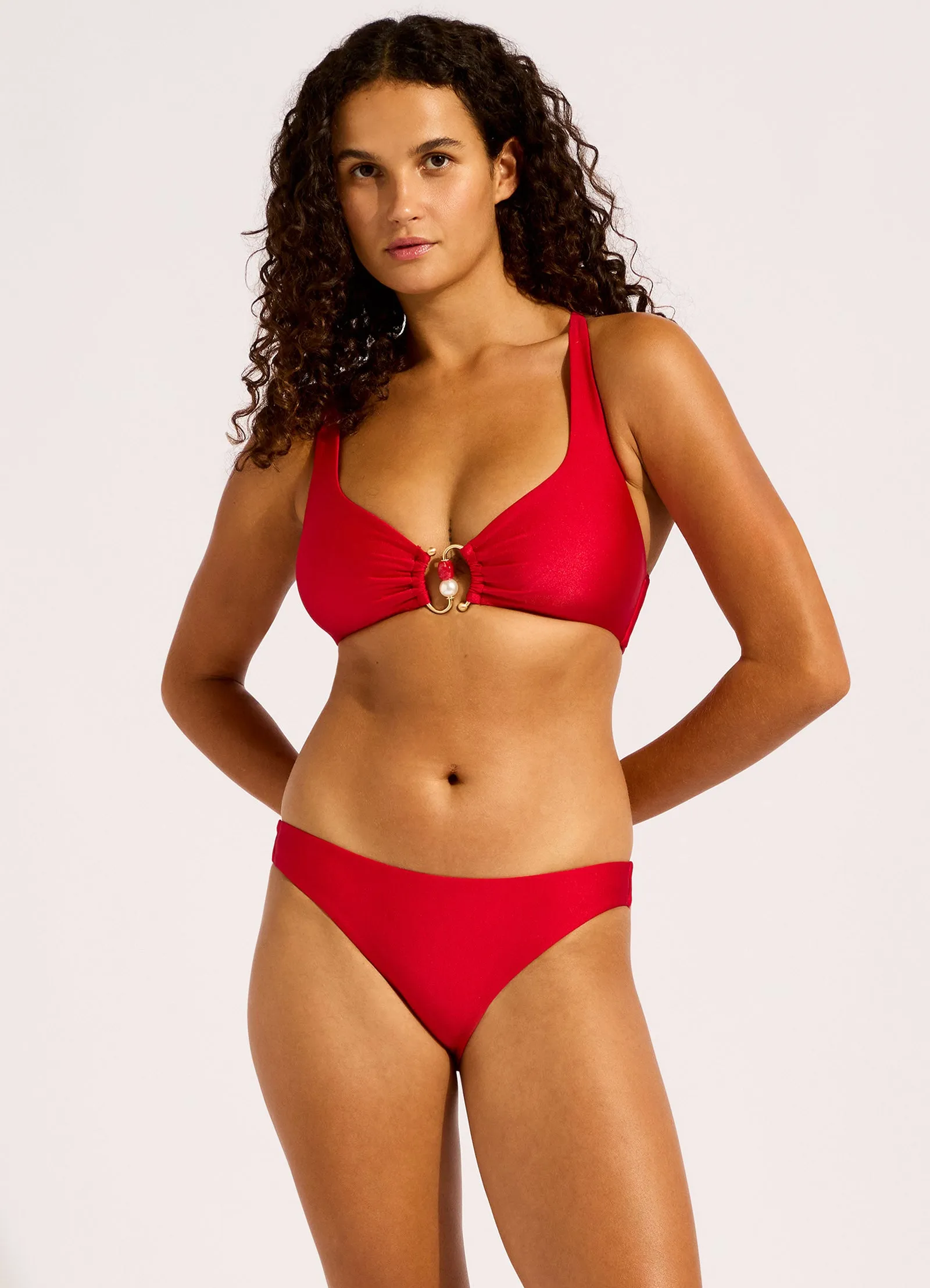 Palermo Multi Fit Triangle Bikini Top sold by Seafolly