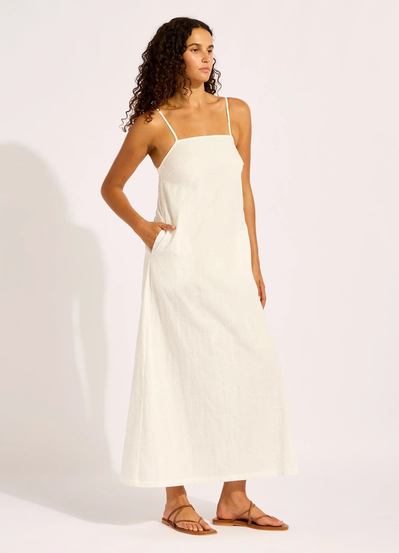 Gathered Strap Maxi Dress sold by Seafolly product image thumbnail 2
