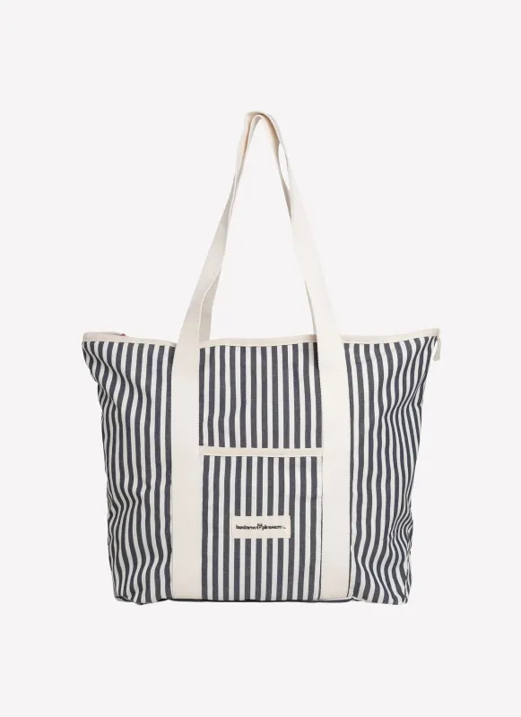 Business & Pleasure Lauren Stripe Beach Bag made by Seafolly