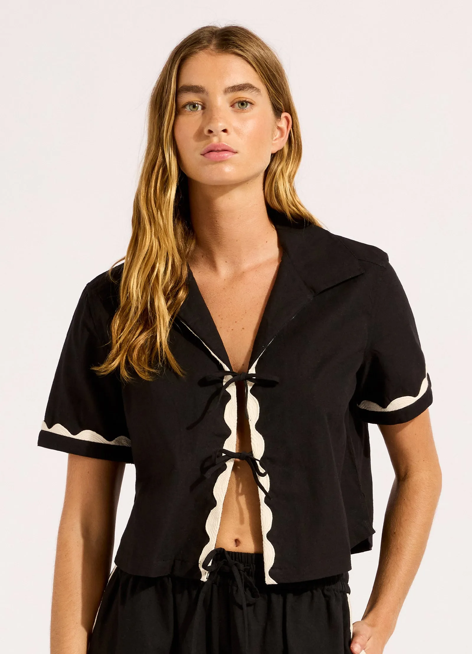 Tie Front Shirt sold by Seafolly product image thumbnail 2