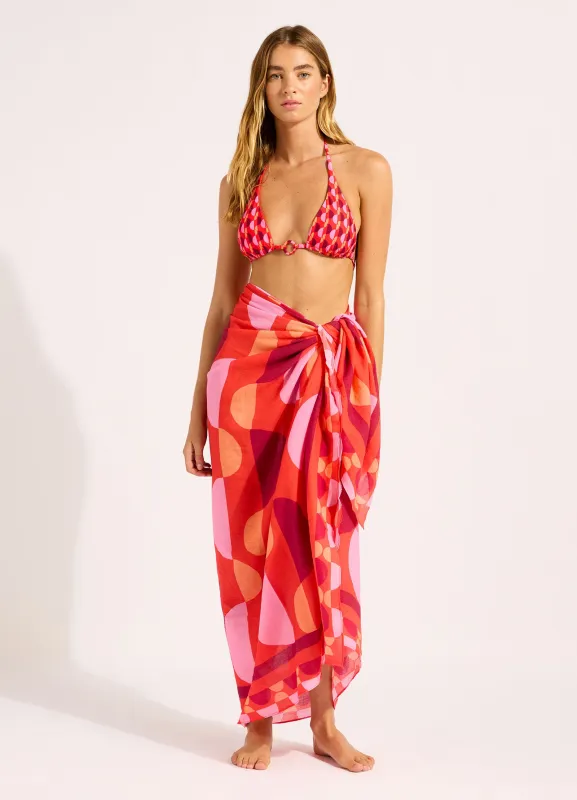 Sorrento Sarong sold by Seafolly