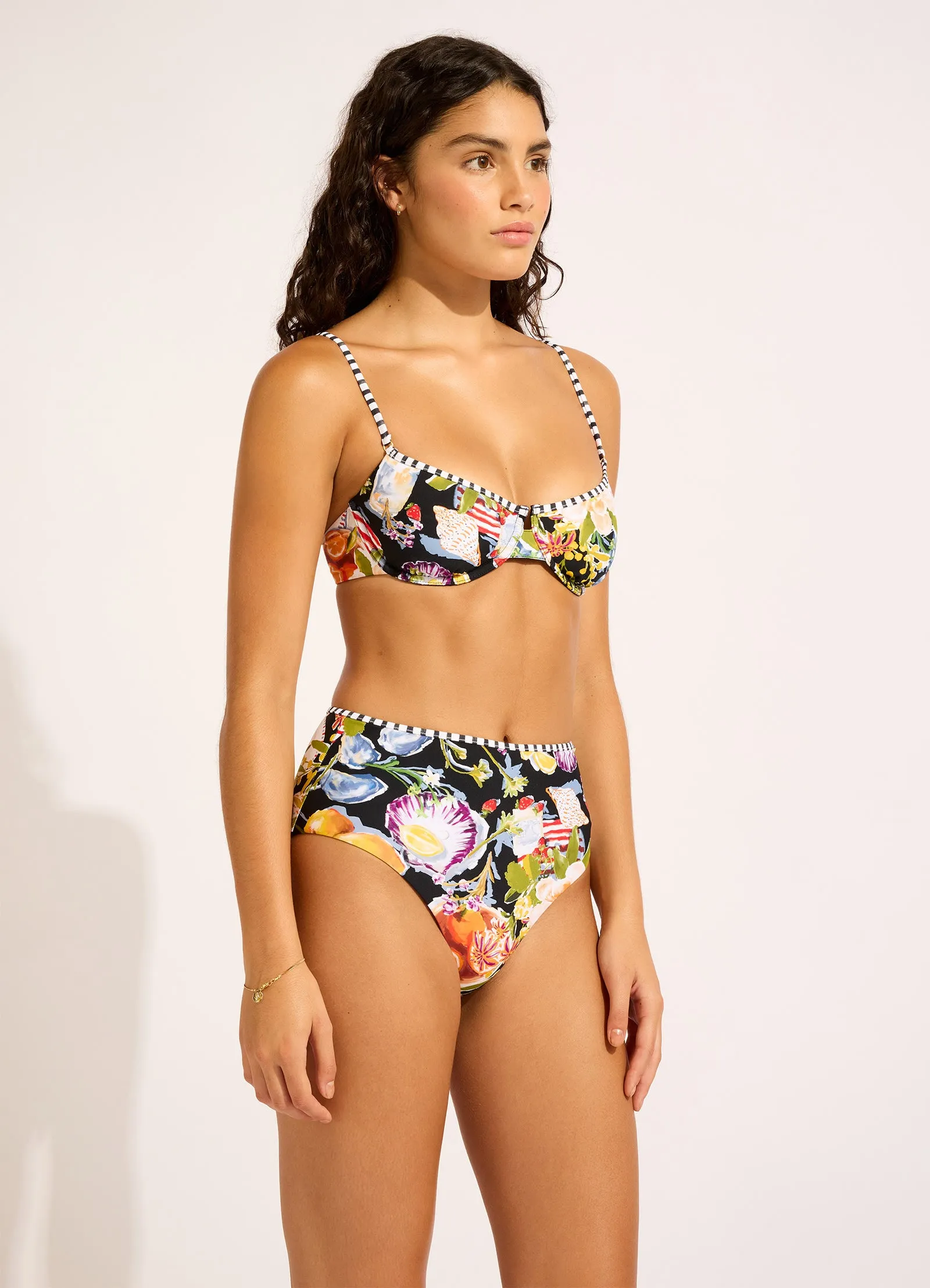 Riviera Coast High Waisted Bikini Bottom sold by Seafolly product image thumbnail 3