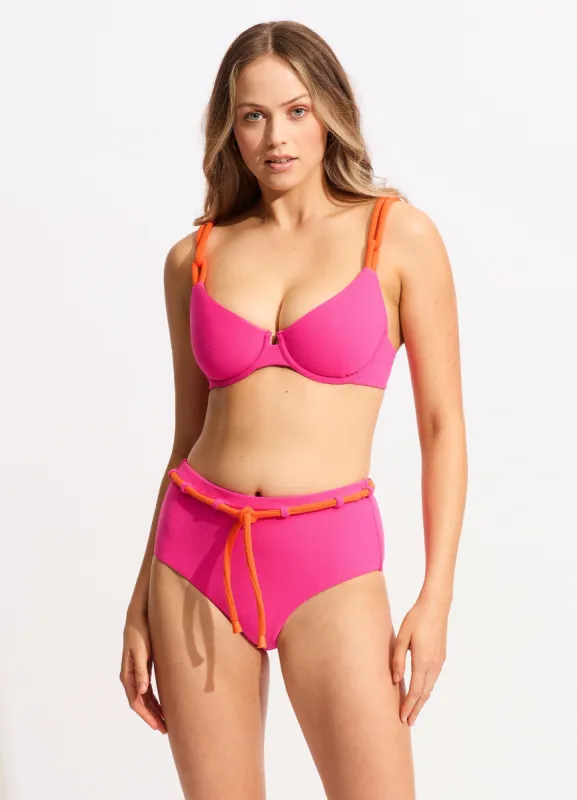 High Waisted Pant - Fuchsia Rose sold by Seafolly