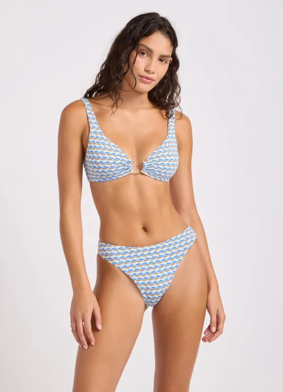 Mala High Leg Bikini Bottom made by Seafolly